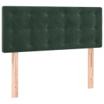 vidaXL Tăblie de pat, verde închis, 100x5x78/88 cm, catifea vidaXL Tăblie de pat, verde închis, 100x5x78/88 cm, catifea