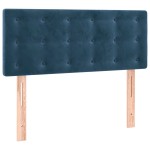 vidaXL Tăblie de pat, albastru închis, 100x5x78/88 cm, catifea vidaXL Tăblie de pat, albastru închis, 100x5x78/88 cm, catifea