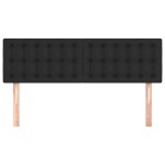vidaXL Tăblii de pat, 2 buc., negru, 72x5x78/88 cm, piele ecologică vidaXL Tăblii de pat, 2 buc., negru, 72x5x78/88 cm, piele ecologică
