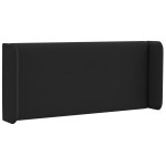 vidaXL Tăblie cap cu headboard Negru 40.5 x 4 x 40.5 cm țesătură vidaXL Tăblie cap cu headboard Negru 40.5 x 4 x 40.5 cm țesătură
