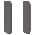 vidaXL Urechile Tăbliei 2 pcs Gri 40 x 16 x 5 cm Piele artificială vidaXL Urechile Tăbliei 2 pcs Gri 40 x 16 x 5 cm Piele artificială