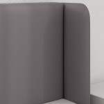 vidaXL Urechile Tăbliei 2 pcs Gri 40 x 16 x 5 cm Piele artificială vidaXL Urechile Tăbliei 2 pcs Gri 40 x 16 x 5 cm Piele artificială