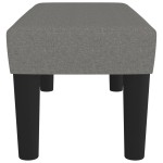 vidaXL Bancă, gri închis, 70x30x30 cm, textil vidaXL Bancă, gri închis, 70x30x30 cm, textil