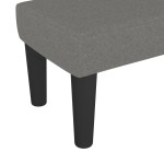 vidaXL Bancă, gri închis, 70x30x30 cm, textil vidaXL Bancă, gri închis, 70x30x30 cm, textil