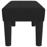 vidaXL Bancă, negru, 70x30x30 cm, textil vidaXL Bancă, negru, 70x30x30 cm, textil