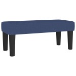 vidaXL Bancă, albastru, 70x30x30 cm, textil vidaXL Bancă, albastru, 70x30x30 cm, textil