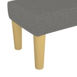 vidaXL Bancă, gri închis, 70x30x30 cm, textil vidaXL Bancă, gri închis, 70x30x30 cm, textil