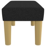 vidaXL Bancă, negru, 70x30x30 cm, textil vidaXL Bancă, negru, 70x30x30 cm, textil