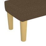 vidaXL Bancă, maro închis, 70x30x30 cm, textil vidaXL Bancă, maro închis, 70x30x30 cm, textil