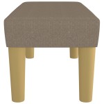vidaXL Bancă, gri taupe, 70x30x30 cm, textil vidaXL Bancă, gri taupe, 70x30x30 cm, textil
