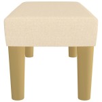 vidaXL Bancă, crem, 70x30x30 cm, textil