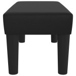 vidaXL Bancă, negru, 70x30x30 cm, piele ecologică vidaXL Bancă, negru, 70x30x30 cm, piele ecologică
