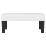 vidaXL Bancă, alb, 70x30x30 cm, piele ecologică vidaXL Bancă, alb, 70x30x30 cm, piele ecologică