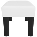 vidaXL Bancă, alb, 70x30x30 cm, piele ecologică vidaXL Bancă, alb, 70x30x30 cm, piele ecologică