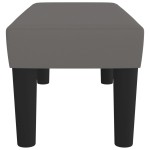 vidaXL Bancă, gri, 70x30x30 cm, piele ecologică vidaXL Bancă, gri, 70x30x30 cm, piele ecologică