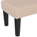 vidaXL Bancă, cappuccino, 70x30x30 cm, piele ecologică vidaXL Bancă, cappuccino, 70x30x30 cm, piele ecologică