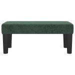 vidaXL Bancă, verde închis, 70x30x30 cm, catifea vidaXL Bancă, verde închis, 70x30x30 cm, catifea
