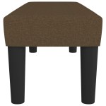 vidaXL Bancă, maro închis, 100x30x30 cm, textil vidaXL Bancă, maro închis, 100x30x30 cm, textil