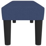 vidaXL Bancă, albastru, 100x30x30 cm, textil vidaXL Bancă, albastru, 100x30x30 cm, textil