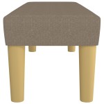 vidaXL Bancă, gri taupe, 100x30x30 cm, textil vidaXL Bancă, gri taupe, 100x30x30 cm, textil
