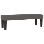 vidaXL Bancă, gri, 100x30x30 cm, piele ecologică vidaXL Bancă, gri, 100x30x30 cm, piele ecologică