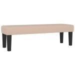 vidaXL Bancă, cappuccino, 100x30x30 cm, piele ecologică vidaXL Bancă, cappuccino, 100x30x30 cm, piele ecologică