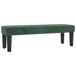 vidaXL Bancă, verde închis, 100x30x30 cm, catifea vidaXL Bancă, verde închis, 100x30x30 cm, catifea