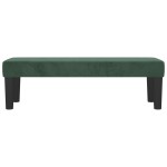 vidaXL Bancă, verde închis, 100x30x30 cm, catifea vidaXL Bancă, verde închis, 100x30x30 cm, catifea