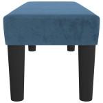 vidaXL Bancă, albastru închis, 100x30x30 cm, catifea vidaXL Bancă, albastru închis, 100x30x30 cm, catifea