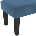 vidaXL Bancă, albastru închis, 100x30x30 cm, catifea vidaXL Bancă, albastru închis, 100x30x30 cm, catifea