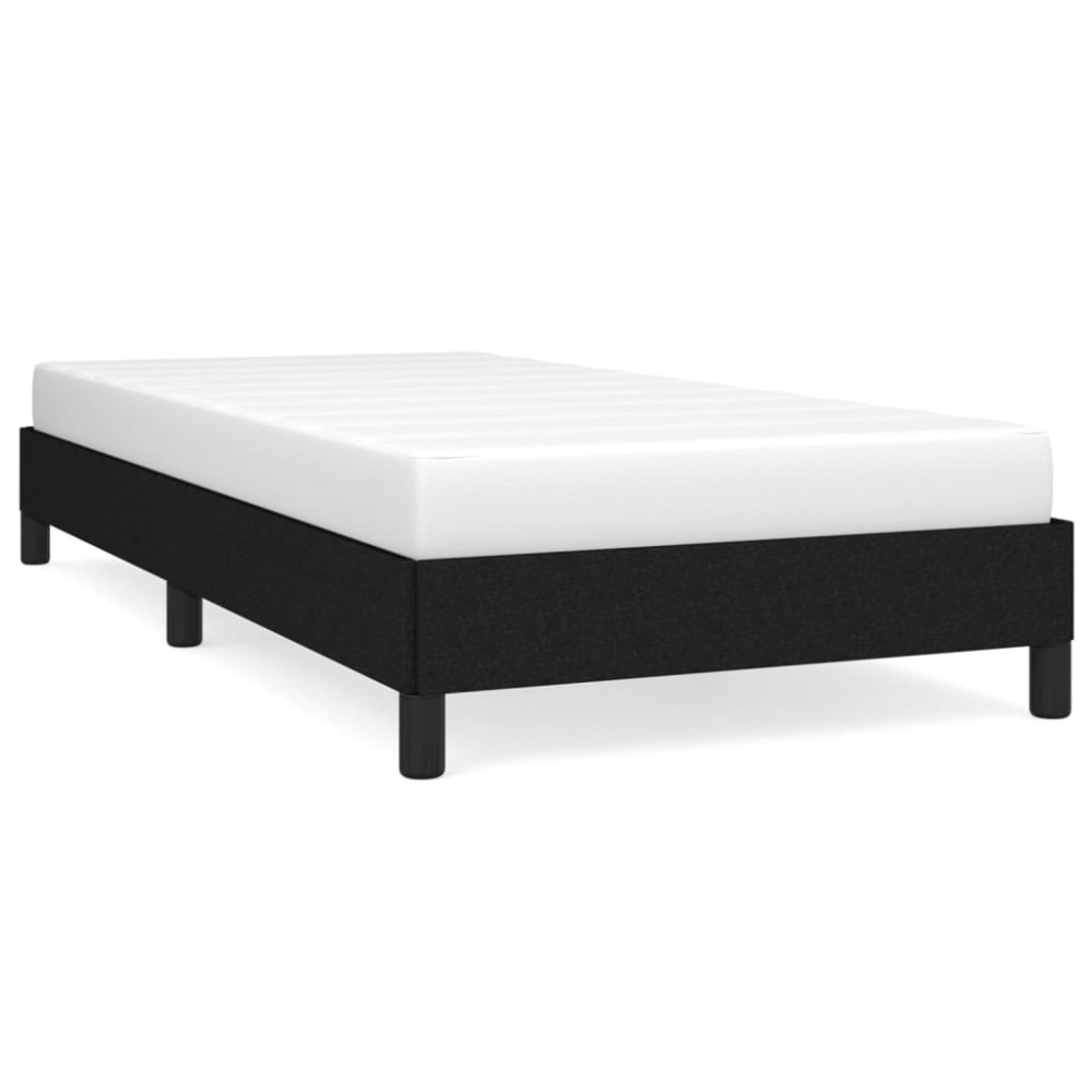 vidaXL Cadru de pat fără saltea țesătură neagră 80x200 cm