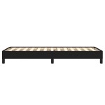 vidaXL Cadru de pat fără saltea țesătură neagră 80x200 cm