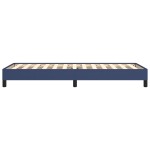 vidaXL Cadru de pat fără saltea țesătură albastră 80x200 cm