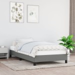 vidaXL Cadru de pat fără saltea, gri închis, 90x200 cm, textil vidaXL Cadru de pat fără saltea, gri închis, 90x200 cm, textil