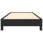 vidaXL Cadru de pat fără saltea, negru, 100x200 cm, textil