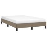 vidaXL Cadru de pat fără saltea, gri taupe, 120x200 cm, textil vidaXL Cadru de pat fără saltea, gri taupe, 120x200 cm, textil