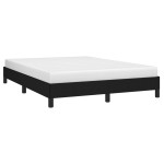 vidaXL Cadru de pat fără saltea, negru, 140x200 cm, textil vidaXL Cadru de pat fără saltea, negru, 140x200 cm, textil