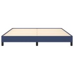 vidaXL Cadru de pat fără saltea, albastru, 160x200 cm, textil
