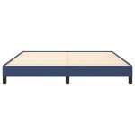vidaXL Cadru de pat fără saltea, albastru, 180x200 cm, textil