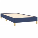 vidaXL Cadru de pat fără saltea țesătură albastră 80x200 cm