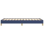 vidaXL Cadru de pat fără saltea țesătură albastră 80x200 cm