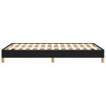 vidaXL Cadru de pat fără saltea, negru, 120x200 cm, textil vidaXL Cadru de pat fără saltea, negru, 120x200 cm, textil