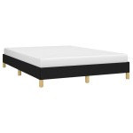 vidaXL Cadru de pat fără saltea, negru, 160x200 cm, textil vidaXL Cadru de pat fără saltea, negru, 160x200 cm, textil