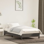 vidaXL Cadru de pat fără saltea, gri închis, 90x190 cm, catifea vidaXL Cadru de pat fără saltea, gri închis, 90x190 cm, catifea