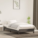 vidaXL Cadru de pat fără saltea, gri închis, 90x200 cm, catifea vidaXL Cadru de pat fără saltea, gri închis, 90x200 cm, catifea