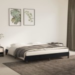vidaXL Cadru de pat fără saltea, negru, 160x200 cm, catifea vidaXL Cadru de pat fără saltea, negru, 160x200 cm, catifea