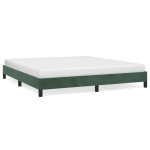 vidaXL Cadru de pat fără saltea, verde închis, 180x200 cm, catifea vidaXL Cadru de pat fără saltea, verde închis, 180x200 cm, catifea