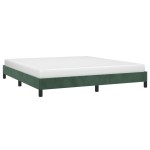 vidaXL Cadru de pat fără saltea, verde închis, 180x200 cm, catifea vidaXL Cadru de pat fără saltea, verde închis, 180x200 cm, catifea