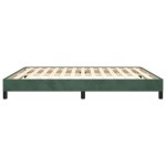 vidaXL Cadru de pat fără saltea, verde închis, 180x200 cm, catifea vidaXL Cadru de pat fără saltea, verde închis, 180x200 cm, catifea