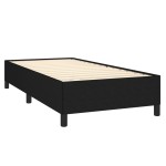 vidaXL Cadru de pat fără saltea țesătură neagră 80x200 cm